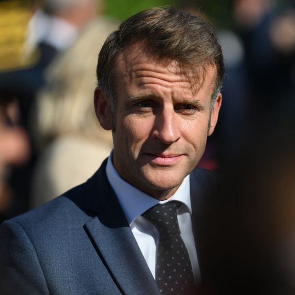 Emmanuel Macron à Pontlevoy, France, 19 septembre 2025, 

© Eliot Blondet/Pool/Bestimage