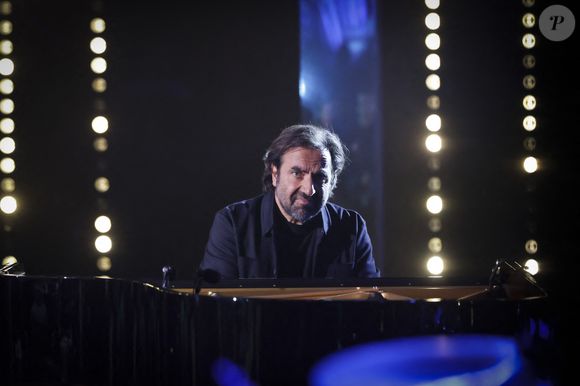 Exclusif - André Manoukian lors de l'enregistrement de l'émission "Le Grand Echiquier, Spéciale Afrique", présentée par C.Chazal et A.Manoukian et diffusée le 28 août 2025 sur France 2, à Paris, France, le 14 septembre 2024. © Jack Tribeca/Bestimage