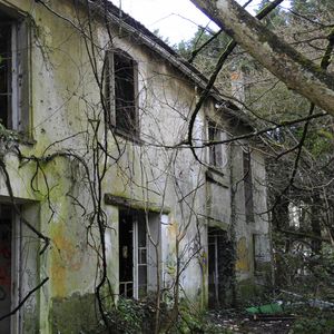 Mais il a dû y renoncer.. 

En lisière de la foret domaniale de Maurepas dans les Yvelines, la propriété achetée par l'acteur Jamel Debbouze est désormais devenue une ruine et un squat le 15 fevrier 2013.
AGENCE / BESTIMAGE