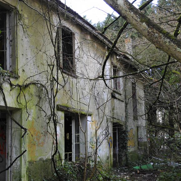 Mais il a dû y renoncer.. 

En lisière de la foret domaniale de Maurepas dans les Yvelines, la propriété achetée par l'acteur Jamel Debbouze est désormais devenue une ruine et un squat le 15 fevrier 2013.
AGENCE / BESTIMAGE