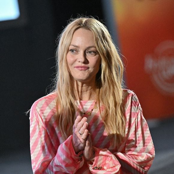 Vanessa Paradis tient une Masterclass lors du 16e Festival du film Lumière à Lyon. Photo par Julien Reynaud/APS-Medias/ABACAPRESS.COM