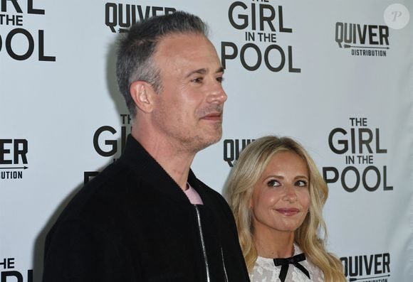 Beverly Hills, CA -Sarah Michelle Gellar et son mari Freddie Prinze Jr. assistent à la première de 'The Girl In The Pool' qui s'est tenue au QG d'ALO à Beverly Hills, en Californie.
©Backgrid USA / Bestimage