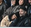 Sonia Rolland et son mari Guillaume Gabriel en tribunes lors du match de football Ligue 1 Uber Eats opposant le Paris Saint-Germain (PSG) à l'OGC Nice (1-0) au Parc des Princes à Paris, France, le 1er novembre 2025. © Lionel Urman/Bestimage
