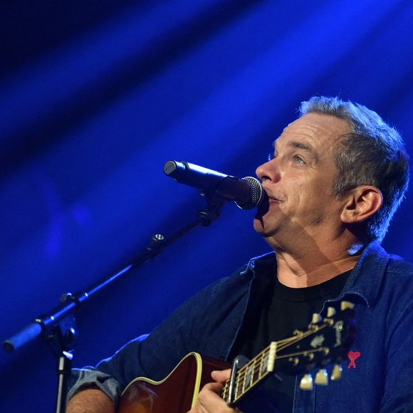 Garou, Pierre Garand se produit au Grand Rex à Paris, France, le 6 janvier 2023. Photo by Christophe Meng / ABACAPRESS.COM