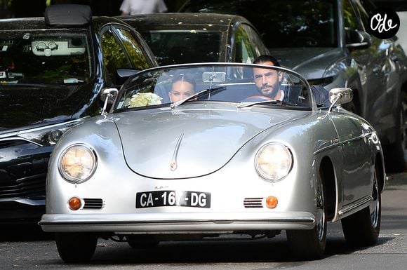 Arrivées au mariage civil de Thylane Blondeau et Benjamin Attal à la mairie du 16ème arrondissement de Paris le 29 juin 2026. Agence / Bestimage