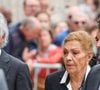 mais aussi l’ancienne impératrice d’Iran Farah Pahlavi, épouse du Shah Mohammad Reza Pahlavi.

Farah Pahlavi lors des funérailles de B. Chirac à la basilique Sainte-Clotilde à Paris (7e) le 12 juin 2026. L’ancienne première dame de France est décédée le 5 juin 2026 à l’âge de 93 ans. 
© Jacovides / Liewig / Bestimage