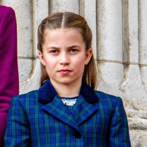 La princesse Charlotte de Galles - La famille royale britannique assiste aux célébrations du 80ème anniversaire de la fin de la Seconde guerre mondiale (VE Day) à Londres, le 5 mai 2025. Backgrid USA / Bestimage