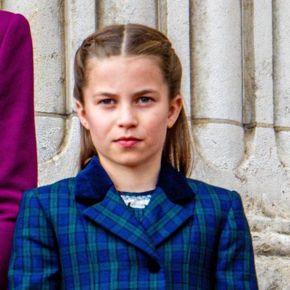 La princesse Charlotte de Galles - La famille royale britannique assiste aux célébrations du 80ème anniversaire de la fin de la Seconde guerre mondiale (VE Day) à Londres, le 5 mai 2025. Backgrid USA / Bestimage