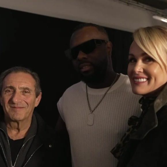 En décembre, lors d'un concert de Maître Gims, la maman de Jade et Joy présentait son nouveau chéri à l'artiste.

Capture d'écran "Sept à Huit" sur TF1.