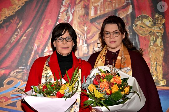 Le 47e Festival International du Cirque de Monte-Carlo en présence de la princesse Stéphanie de Monaco et de sa fille Camille Gottlieb sous le chapiteau Fontvieille à Monaco, le 18 janvier 2025. © Bruno Bébert/Pool Monaco/Bestimage