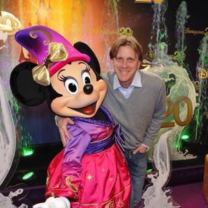 Claude François Junior au 20ème anniversaire du parc Disneyland à Paris le 31 mars 2012.