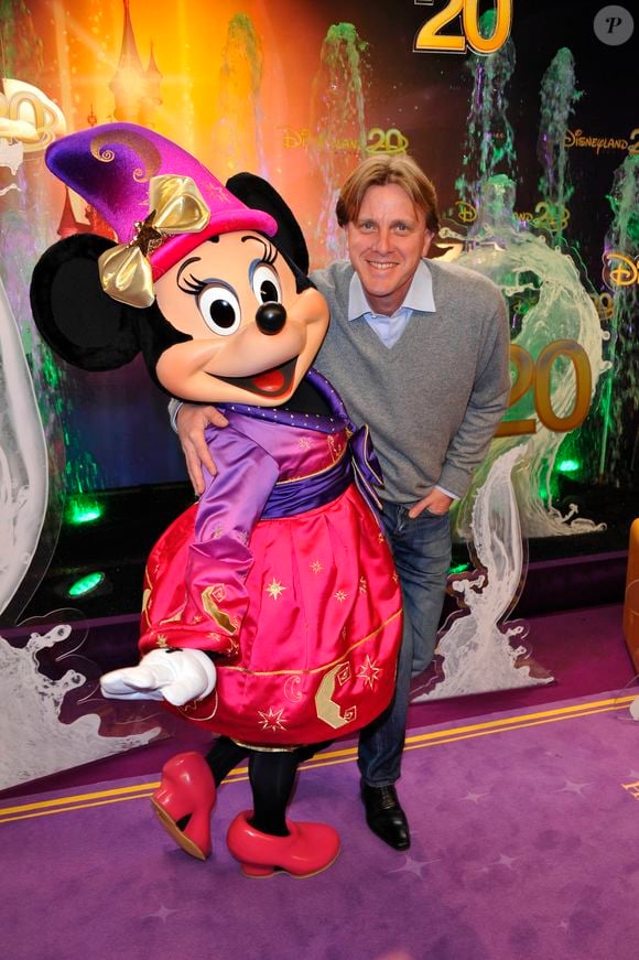 Claude François Junior au 20ème anniversaire du parc Disneyland à Paris le 31 mars 2012.