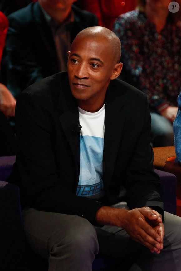 Exclusif - Nicolas Voulzy lors de l'enregistrement de l'émission "Famille je vous aime" présentée par M. Drucker et qui sera diffusée le 13 juin 2025 sur France 3, aux Studios rive gauche à Paris, France, le 14 avril 2025. © Clovis-Gaffiot/Bestimage
