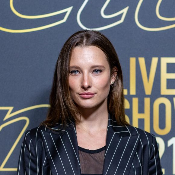 Ilona Smet - Photocall du défilé Etam Live Show 2021 à l'Opéra Garnier à Paris. © Tiziano Da Silva / Bestimage