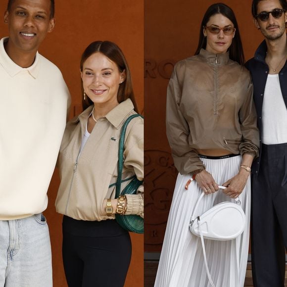 Le chanteur belge Stromae ainsi que l’acteur Pierre Niney et leurs compagnes respectives étaient de sortie pour cette journée de clôture de Roland-Garros à Paris.

Stromae avec Coralie Barbier et Pierre Niney aux côtés de Natasha Andrews à Paris pour la finale de Roland-Garros © Jacovides-Moreau/Bestimage