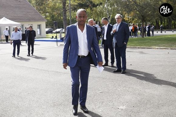 Jean Tigana - Inauguration de l'espace Michel Hidalgo au Centre national du football de Clairefontaine (Yvelines), le 5 septembre 2023. 
© Michael Baucher / Panoramic / Bestimage