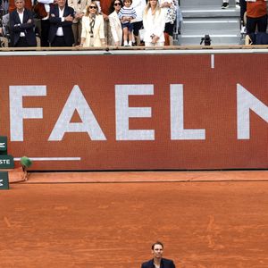 Cérémonie d'hommage pour Rafael Nadal le 25 mai 2025. © Cyril Moreau-Dominique Jacovides / Bestimage