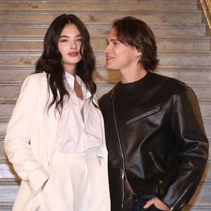 Deva Cassel, Saul Nanni lors du photocall de la série Netflix "Le Léopard" à Rome, Italie, le 25 février 2025. Photo by Marco Provvisionato/IPA/ABACAPRESS.COM
