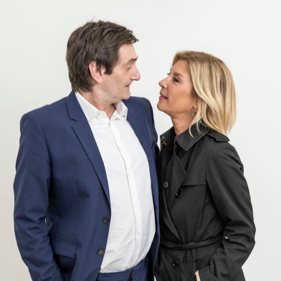 Exclusif -  Pierre Palmade, Michèle Laroque - Jour 4 - Studio - Enregistrement de l'émission "Le grand restaurant,  la guerre de l’étoile », diffusée le 15 décembre sur M6
© Cyril Moreau / Bestimage