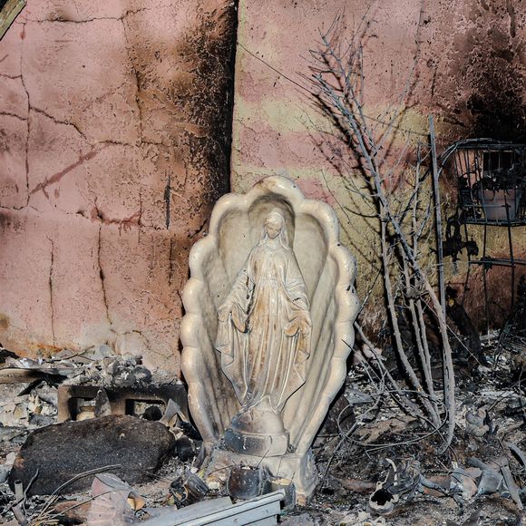 Incendies à Los Angeles: le quartier de Pacific Palisades et Altadena ravagés par les incendies, le 10 janvier 2025 © Amy Katz/ZUMA Press Wire