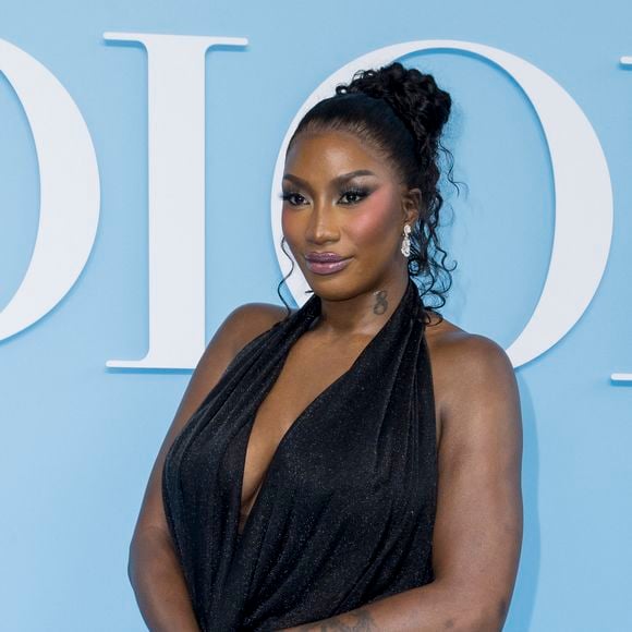 Aya Nakamura au photocall du défilé de mode féminine Dior printemps-été 2025 lors de la Fashion Week de Paris (PFW), à Paris, France, le 24 septembre 2024. © Olivier Borde/Bestimage