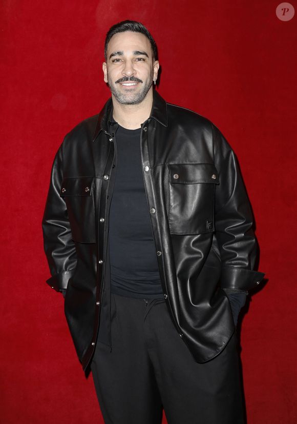 Adil Rami - Les célébrités au photocall du défilé On Aura Tout Vu, "Collection Haute Couture Printemps/Eté 2025" lors de la Fashion Week de Paris (PFW) au Paradis Latin à Paris le 28 janvier 2025. © Marc Ausset-Lacroix/Bestimage