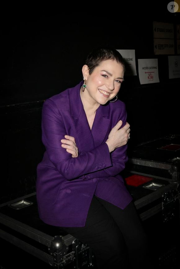 Exclusif - Emilie Dequenne - Studio - Soirée de gala "Tous les talents chantent contre le cancer" pour l'association "Tout le monde contre le cancer" à l'Olympia à Paris. Le 20 juin 2024
© Jack Tribeca / Bestimage