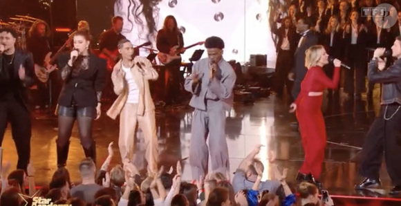 Finale de la "Star academy" entre Ebony et Marine sur TF1
