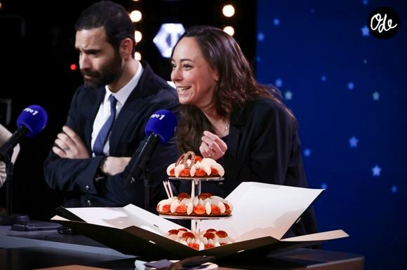 Exclusif - Nina Metayer, Ycare, lors de la 500 ème de Culture et Média sur Europe 1 en présence de nombreux invités, à Paris, France, le 23 janvier 2026. © Jack Tribeca/Bestimage