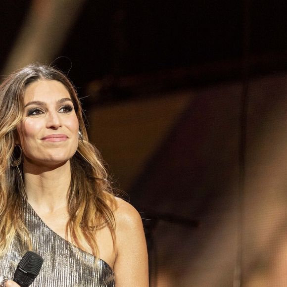 Exclusif - Laury Thilleman - Enregistrement de l'émission "La fête de la chanson française" à Paris, présentée par L.Thilleman et A.Manoukian, et diffusée le 20 décembre sur France 3
© Pierre Perusseau / Bestimage