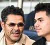 Jusqu'à la saison dernière, Léon portait les couleurs du PSG

Jamel Debbouze et son fils Léon - Célébrités dans les tribunes du match de Ligue 1 McDonald's entre le Paris Saint Germain (PSG) et l'Olympique de Marseille (OM) (5-0) au parc des Princes à Paris le 8 février 2026. © Zuma Press / Bestimage