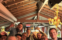 Guillaume Canet fête ses 53 ans, entouré de ses amis dont Patrick Guérineau, Jeremie Covillault et Maxim Nucci.