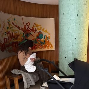 Tatiana Silva a partagé une photo d'elle avec son bébé June, Instagram le 31 janvier 2025.