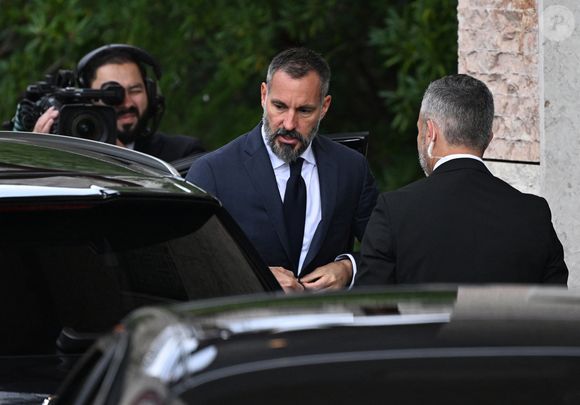 Prince Rahim Aga Khan V - Obsèques de l'Aga Khan IV à Lisbonne au Portugal le 8 février 2025. Photo de Bestimage
