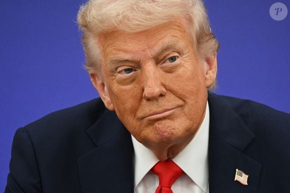 Donald J. Trump (président des Etats-Unis) et Keir Starmer (Premier ministre du Royaume-Uni) en conférence de presse à Chequers lors de la visite officielle de D. Trump au Royaume-Uni. Aylesbury, le 18 septembre 2025. © PA Photo/ Bestimage