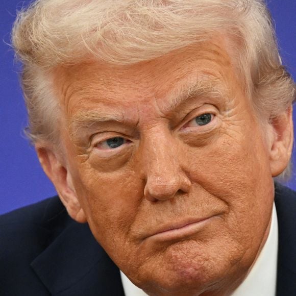 Donald J. Trump (président des Etats-Unis) et Keir Starmer (Premier ministre du Royaume-Uni) en conférence de presse à Chequers lors de la visite officielle de D. Trump au Royaume-Uni. Aylesbury, le 18 septembre 2025. © PA Photo/ Bestimage