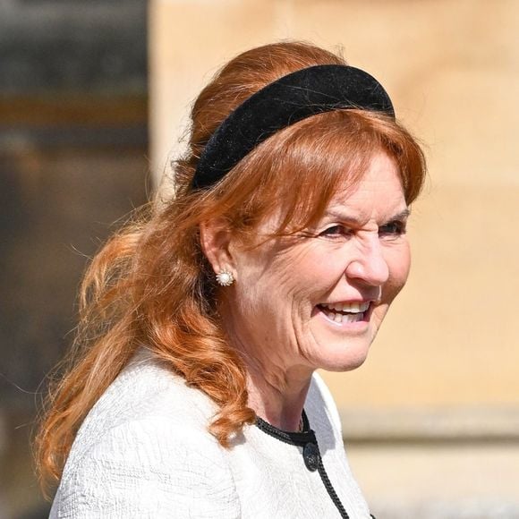La famille royale lors de la messe de Pâques à la chapelle St George du château de Windsor le 20 avril 2025



Pictured: Sarah, Duchess of York (Sarah Ferguson, duchesse d’York)