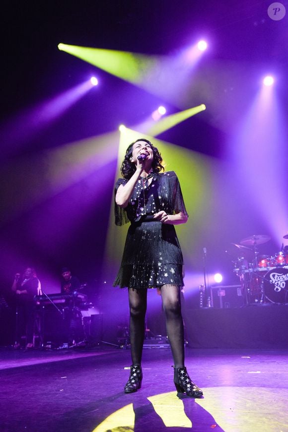 Lio - Showcase pour l'avant-première du film "Stars 80, la suite" à l'Olympia de Paris le 5 décembre 2017. © Coadic Guirec/Bestimage