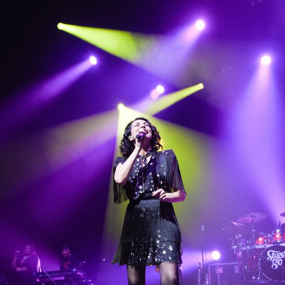 Lio - Showcase pour l'avant-première du film "Stars 80, la suite" à l'Olympia de Paris le 5 décembre 2017. © Coadic Guirec/Bestimage