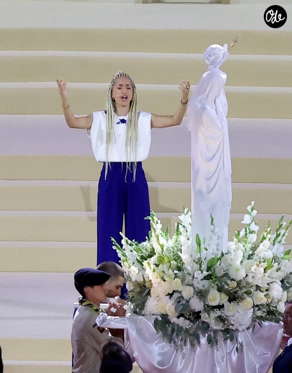 Monroe - Le pape Léon XIV au Stade de France, à Saint-Denis, en périphérie de Paris, le 25 septembre 2026, pour présider une veillée de prière avec des jeunes de 17 à 35 ans, dans le cadre de sa visite de quatre jours en France.
© Jacovides-Moreau/Bestimage