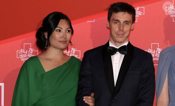 Marie et Louis Ducruet - 76ème Bal de la Croix Rouge dans la salle des Etoiles à Monaco le 12 juillet 2025. © Claudia Albuquerque/Bestimage