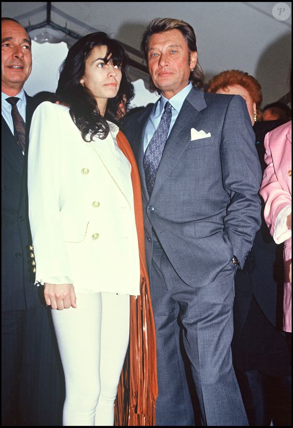 Johnny Hallyday et Adeline Blondieau au Festival du film de Jeunesse
©AGENCE / BESTIMAGE
