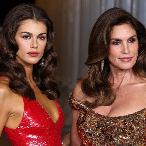 Près d'un mois après la mort de Presley Gerber, Cindy Crawford et Kaia Gerber lui ont rendu un tendre hommage.

Los Angeles, Californie – 14e édition du gala Art + Film du LACMA (Los Angeles County Museum of Art), organisée en 2025 et présentée par Gucci. 
©Backgrid USA / Bestimage