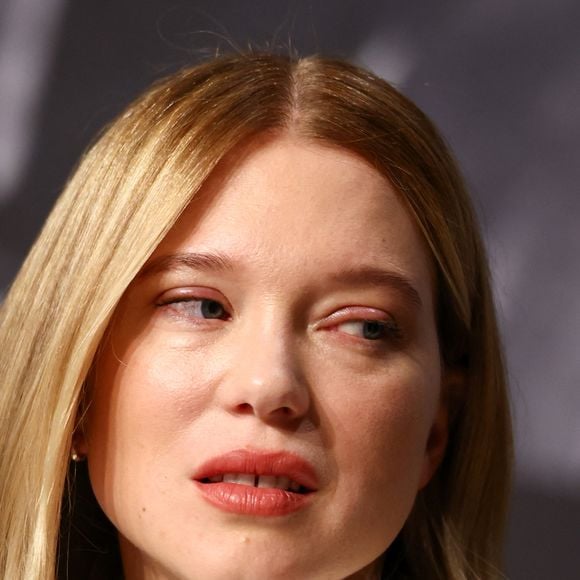 Léa Seydoux lors de la conférence de presse du film "Gentle Monster" lors du 79ème Festival International du Film de Cannes le 16 mai 2026. © Valentina Claret / Pool / Bestimage
