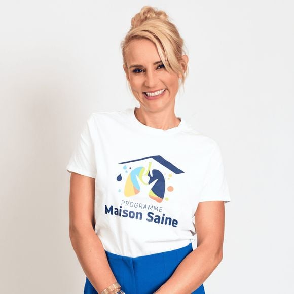 Elodie Gossuin, ambassadrice de "Maison Saine"