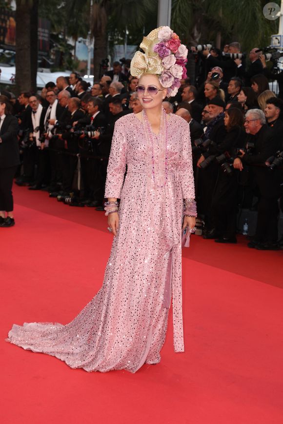 Elena Lenina - Montée des marches du film « Die my love » lors du 78ème Festival International du Film de Cannes, au Palais des Festivals à Cannes. Le 17 mai 2025
© Jacovides-Moreau / Bestimage