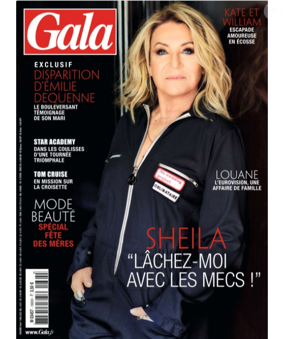 La couverture du magazine "Gala"