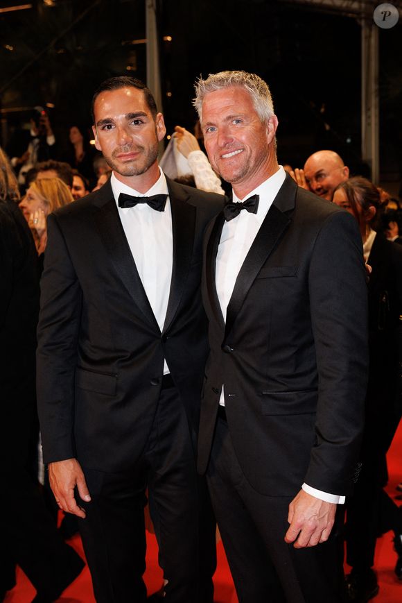 Ralf Schumacher et son compagnon Étienne Bousquet-Cassagne - Montée des marches du film " Alpha " lors du 78ème Festival International du Film de Cannes, au Palais des Festivals à Cannes. Le 19 mai 2025
© Jacovides-Moreau / Bestimage