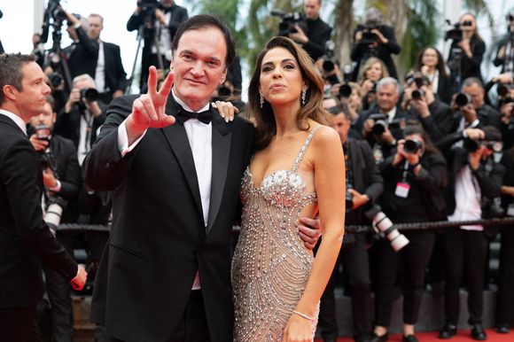 Quentin Tarantino et sa femme Daniella Tarantino - Montée des marches du film « Partir un jour » pour la cérémonie d’ouverture du 78ème Festival International du Film de Cannes, au Palais des Festivals à Cannes. Le 13 mai 2025
© Olivier Borde / Bestimage