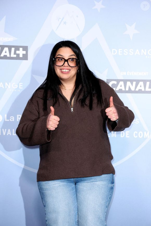 Melha Bedia pour le film "Le Mélange des Genres" - 28ème édition du Festival international du film de comédie de l'Alpe d'Huez le 17 janvier 2025. © Dominique Jacovides / Bestimage
